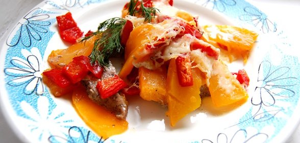 Свинина с тыквой