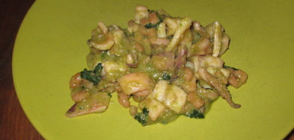 Салат из сельдерея с сыром