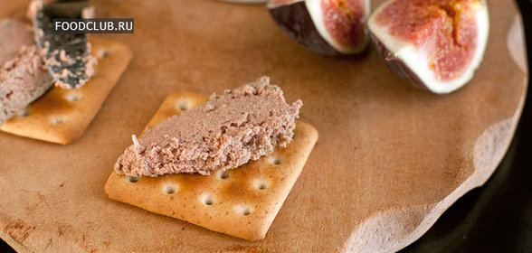 Нежирный паштет из куриной печени