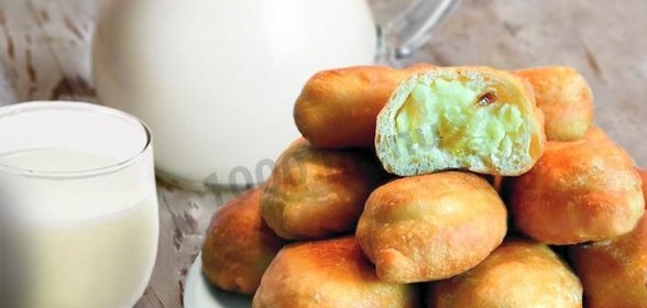 Воздушные пирожки на сковороде