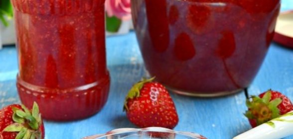 Клубничный джем без варки на зиму