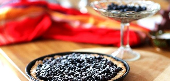 Черничный тарт