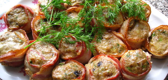 Рулетики пикантные или тирольский попьет