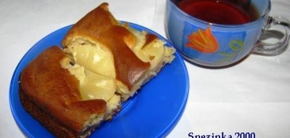 Творожно-ананасовый пирог (вариант)