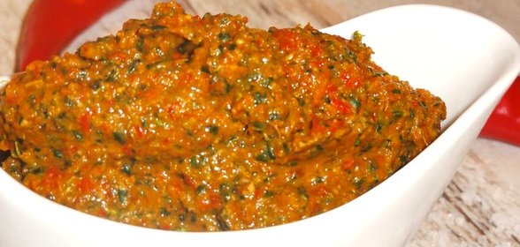 Грузинская аджика с орехами на зиму