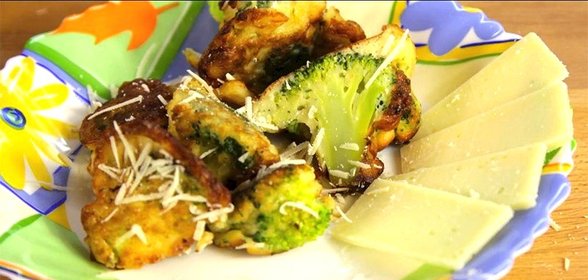 Брокколи в кляре по французски