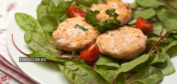 Котлеты из красной и белой рыбы