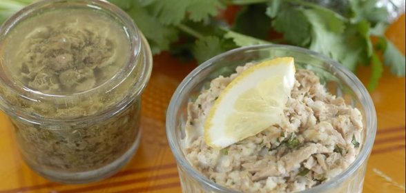 Паштет из консервированного тунца