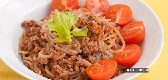 Ширатаки с мясным соусом