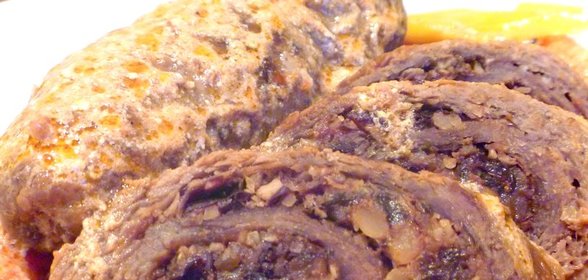 Баклажанные рулетики (вариант)