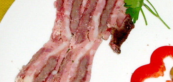 Паштет из телятины с мортаделлой и ветчиной