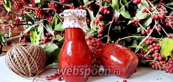 Соус из красной облепихи