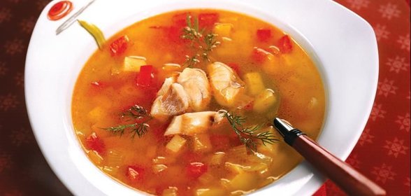 Острый тунисский рыбный суп