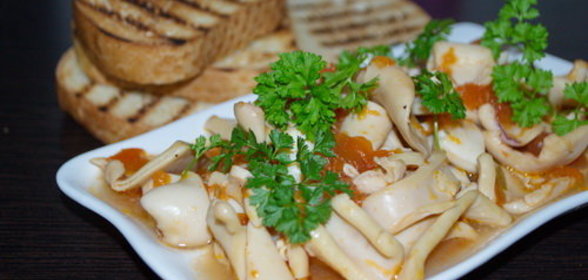 Кальмары в мультиварке