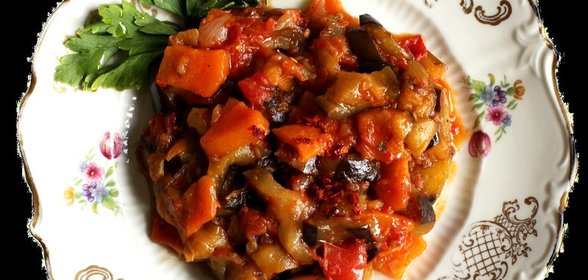 Баклажанная икра-рагу