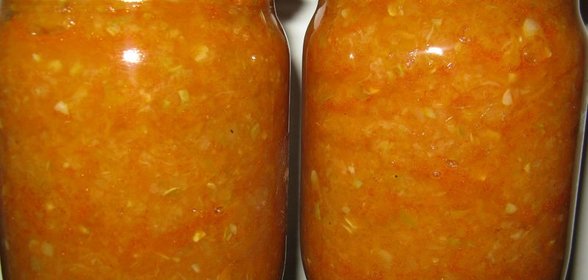 Кабачковая икра (вариант)