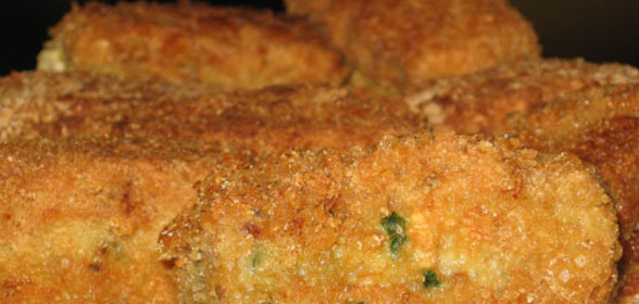 Вафельные котлеты