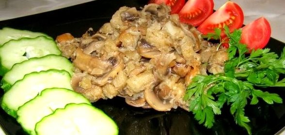 Шампиньоны в мультиварке Поларис