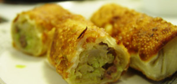 Рулетики из баклажанов