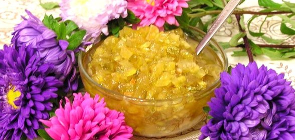 Варенье из кабачков без сахара