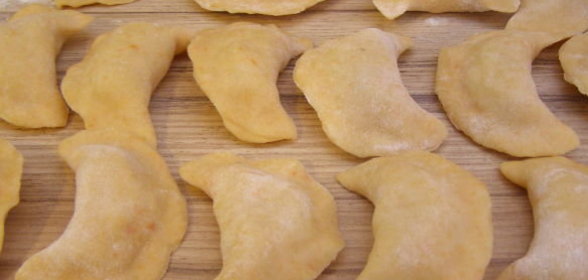 Вареники с картошкой «Солнечные»