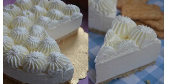 Торт-мусс со вкусом пломбира