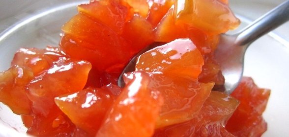Варенье из айвы с косточками
