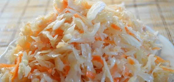 Капуста маринованная с чесноком на зиму