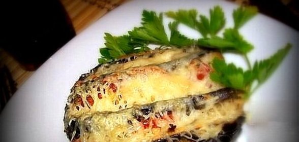 Баклажаны с брынзой