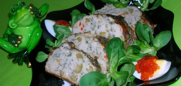 Щучья колбаса для праздничного стола или ЩУКА фаршированная