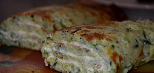 Кабачковый рулет