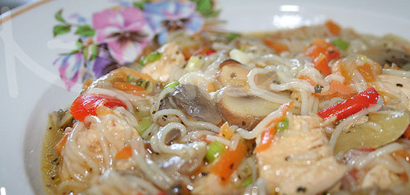 баклажаны с грибами диетические очень вкусные