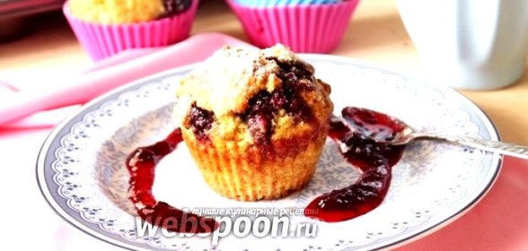 Маффины с джемом от Юлии Высоцкой