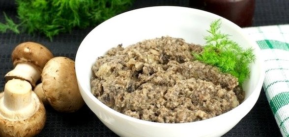 Икра из соленых груздей