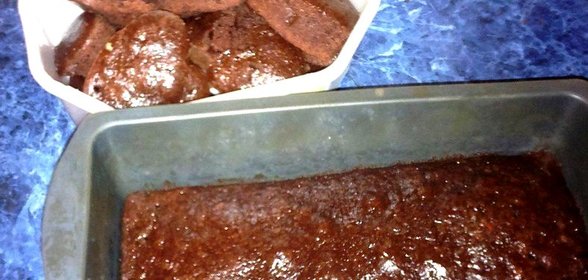 Шоколадный кекс с перцем чили