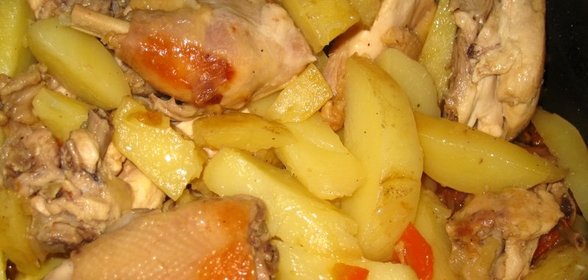 Жаркое из цыпленка