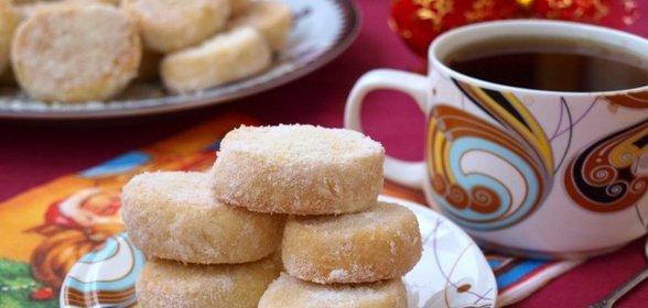 Ванильное печенье с пудингом