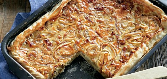Луковый пирог