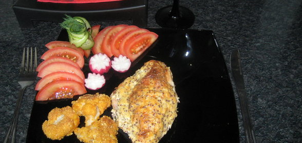 Курочка под горчичным соусом