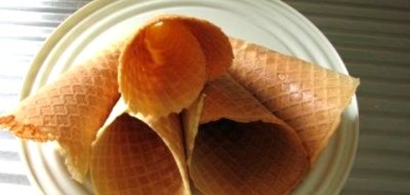 Вафельный рожок