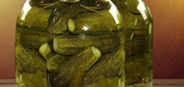 Хрустящие соленые огурцы на зиму без уксуса