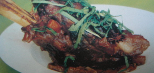 osobuko iz baraniny v krasnom vine