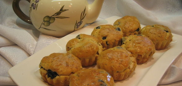 Пряные маффины с начинкой