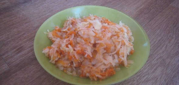 Квашеная капуста без соли