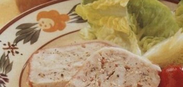 Грибной салат с гренками