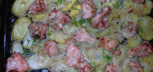 Вымя в соусе