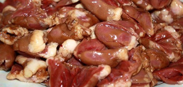 Куриные сердца в кляре