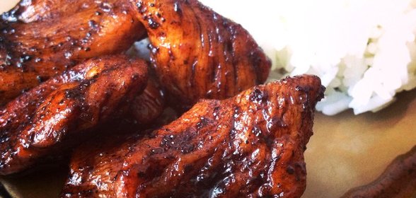 Курица в бальзамической карамели