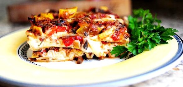 Овощная лазанья