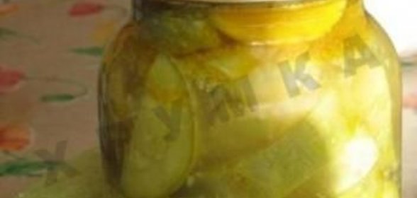 Кабачковый салат на зиму